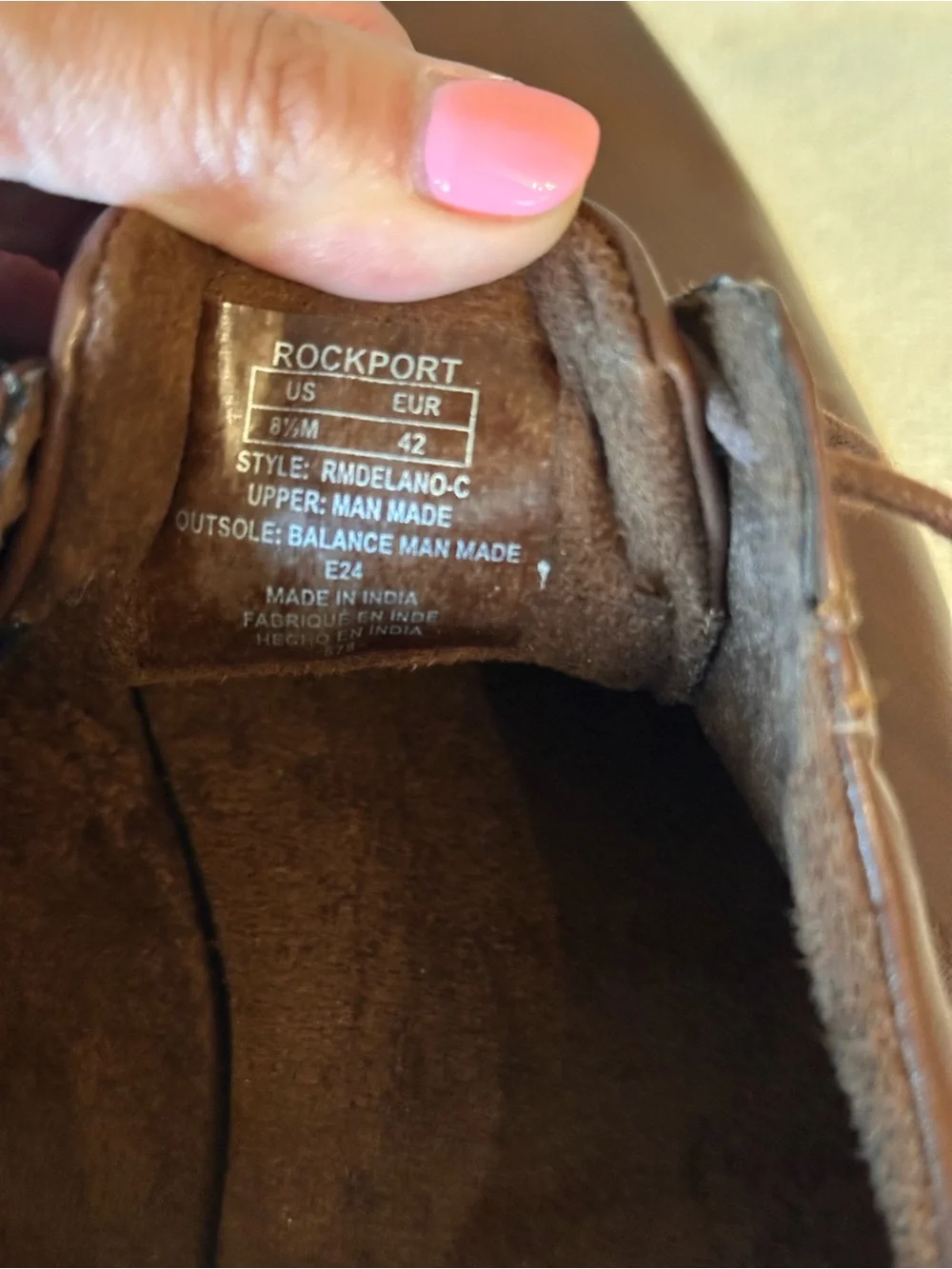 Rockport classic lace